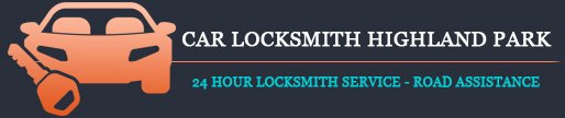 Car Locksmith Highland Park Logo